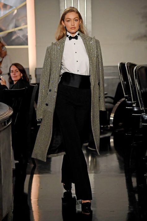 Ralph Lauren Ready To Wear, Ralph Lauren Runway, Nyfw Outfits, Gigi Hadid Outfits, Gigi Hadid Style, Hadid Style, Ralph Lauren Style, 2020 Fashion, Fashion Week Runway