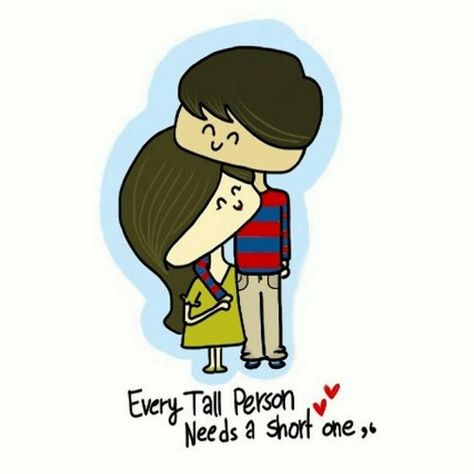 Tall guy+ Short girl ♡♡♡ Tall Boyfriend Short Girlfriend Cartoon, Tall Boy Short Girl, Tall Boyfriend Short Girlfriend, Short Girlfriend, Tall Boyfriend, Beauty And The Beast Movie, Couples Comics, Tall Boy, Tall Boys