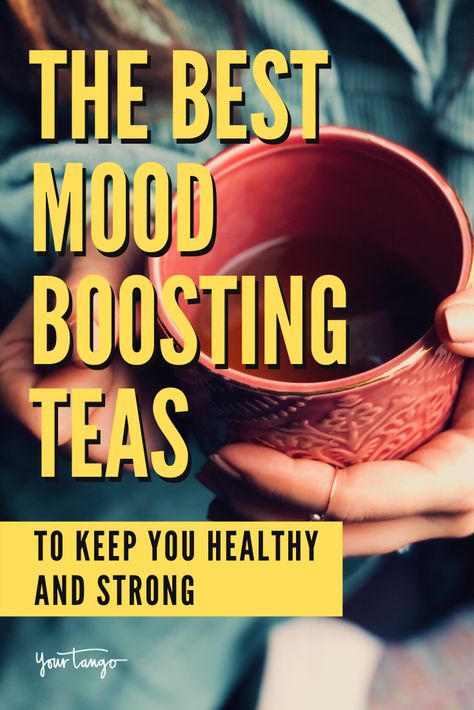 Tea For Moods, Best Morning Tea, Teas For Focus, Energy Boosting Tea, Best Herbal Teas For Health, Teas For Energy And Focus, Herbal Tea For Gut Health, Mood Boosting Herbal Tea, Mood Drinks