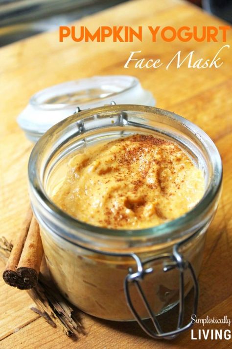 Apple Cider Vinegar Face Mask, Pumpkin Yogurt, Yogurt Face Mask, Chocolate Face Mask, Pumpkin Face Mask, Sugar Scrub For Face, Diy Masks, Natural Face Moisturizer, Honey Face Mask