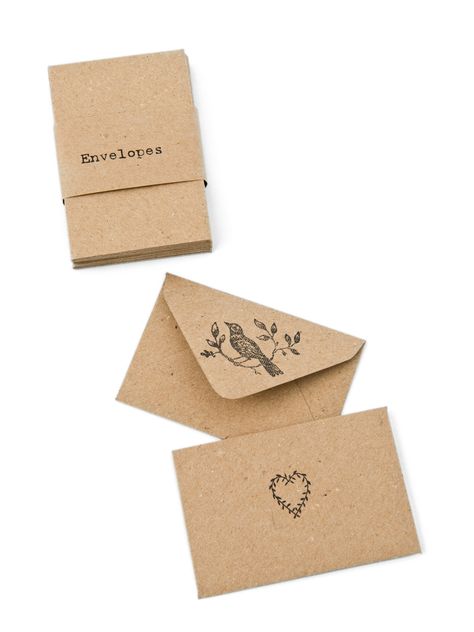 Small brown envelopes Brown Envelope Aesthetic, Aesthetic Envelope Design, Aesthetic Letter, Gift Wrapping Ideas, Pretty Pens, Aesthetic Letters, Small Envelopes, Stationery Inspiration, Brown Paper Packages