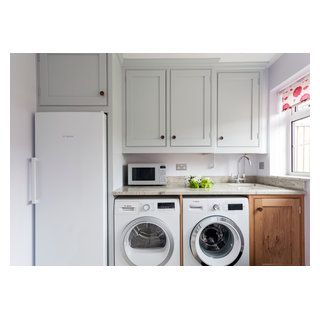 Laundry Room With Fridge And Freezer, Laundry Room Ideas With Deep Freezer, Laundry Room Fridge, Deep Freezer In Laundry Room, Laundry Room With Freezer, Fridge In Laundry Room, Ideas For Laundry Room, Tiny Utility, Laundry In Kitchen