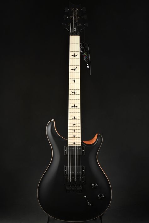 Guitar Inlay, Jackson Guitars, Black Electric Guitar, Custom Electric Guitars, Prs Guitar, Archtop Guitar, Cool Electric Guitars, Guitar Center, Paul Reed Smith