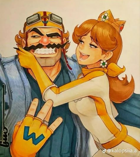 Omar Dogan, Mario Fan Art, Nintendo Princess, Princess Daisy, Super Mario Art, Nintendo Art, Mario Art, Tableau Art, Mario Brothers