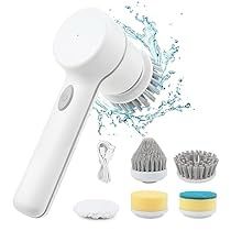 Tub Sink Kitchen, White Elephant Ideas, Tile Window, Rich Accessories, Scouring Pad, Floor Grout, Electric Cleaning Brush, Efficient Cleaning, Electric Brush