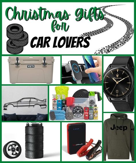 Great ideas for the car lovers in your life. We have great ideas for main gifts as well as less expensive options for stocking stuffers. For all your car gals and car guys! Ideas For Stocking Stuffers, Gifts For Car Guys, Momma Bear, Amazing Gift Ideas, Christmas Gifts For Men, Car Guys, Car Lover, Car Wash, Stocking Stuffers