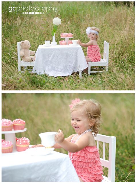 Spring Photography Ideas, 2nd Birthday Pictures, Kid Portraits, 2nd Birthday Photos, Kind Photo, Girls Tea Party, Toddler Photos, Toddler Photography, Happy 40th