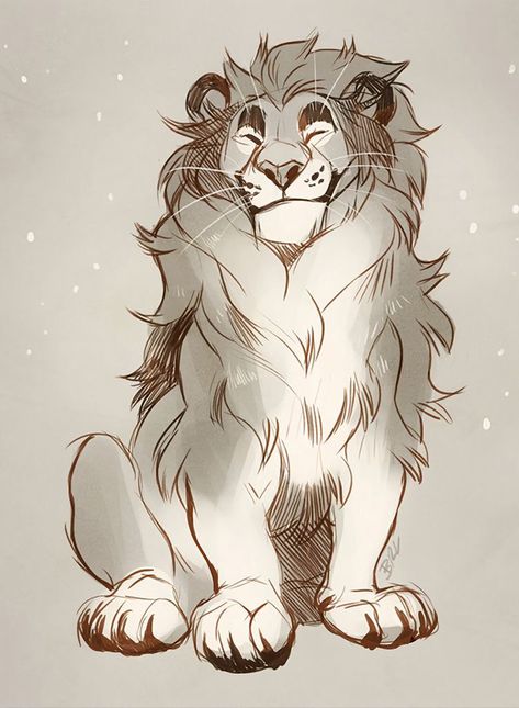 Lion Drawing Reference, Cartoon Lion Drawing, Wild Cat Drawing, Lion Oc Art, Lion Humanoid, Lion Fursona, Lion Illustration Art, Tiger Fursona, Cute Lion Drawing