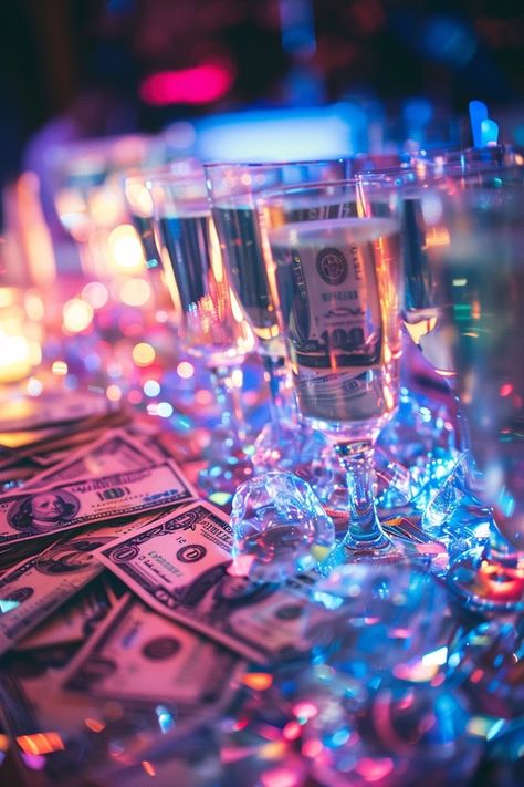 Cash-In on Fun: Money Themed Party Ideas! Money Party Theme, Money Theme Party Ideas, Money Themed Party, Themed Party Ideas, Gold Foil Balloons, Fun Money, Birthday Money, Play Money, Diy Money