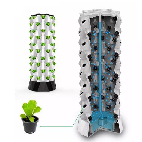 Vertical Greenhouse, Hydroponic Grow Box, Aeroponic Gardening, Vertical Hydroponics, Grow Tower, Hydroponic Gardening System, Aeroponic System, Vertical Garden Systems, Vertical Planting