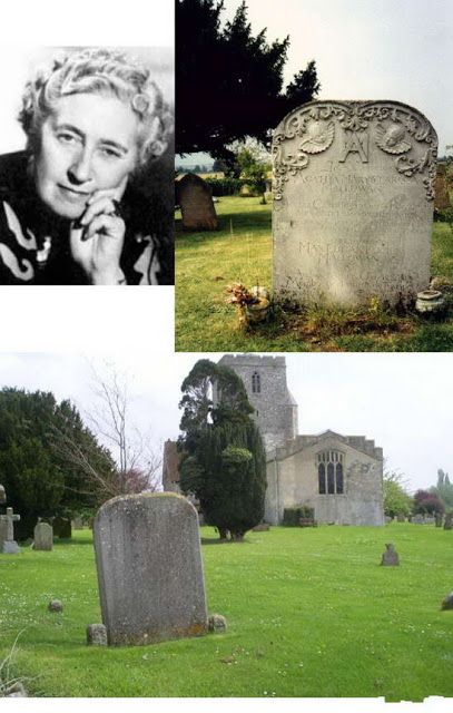 20th Century Famous People Graves - funnywebpark - Agatha Christie Famous Tombstones, Old Cemetery, Federico Fellini, Cemetery Headstones, Famous Graves, Old Cemeteries, Momento Mori, Cemetery Art, Julius Caesar