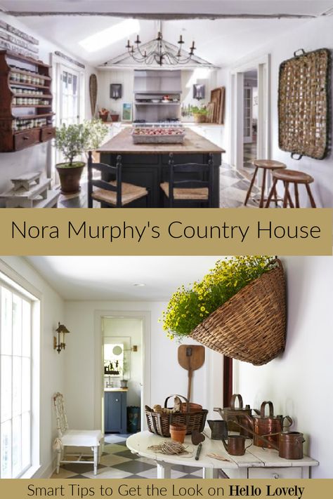 Nora Murphy's Country House - beautiful classic American country style in a Connecticut farmhouse. Get the book (Vendome Press) today! American Country Style Interior, California Country Style, Nora Murphy Country House Style, American Country House Interior, Connecticut Farmhouse, Country Farmhouse Living Room, Country House Kitchen, Modern Farmhouse Decor Ideas, Nora Murphy