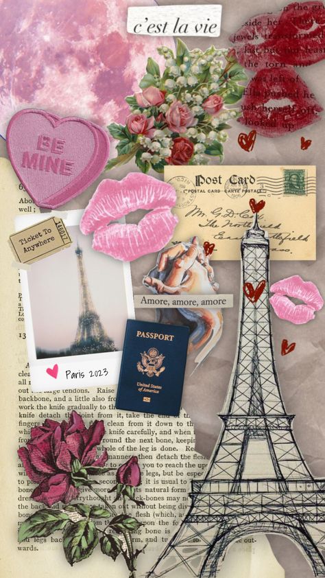 Romantic Europe mood board 💘🗺️🥐 #europe #romance #vintage #wallpaper #travel #moodboards #collageart Romance Mood Board, Vintage Romance Wallpaper, Collage Romance, Paris Aesthetic Wallpaper Collage, Romantic Collage Wallpaper, Paris Collage Wallpaper Desktop, Collage Vintage, Collage Art, Mood Board