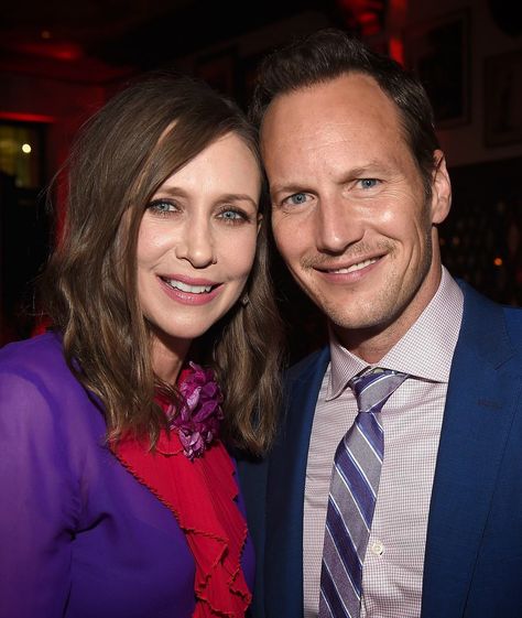 Vera Farmiga and Patrick Wilson at an event for The Conjuring 2, 2016. Vera Farmiga And Patrick Wilson, Ed E Lorraine Warren, Conjuring 2, Lorraine Warren, Patrick Wilson, Vera Farmiga, Stranger Things Netflix, 2 People, American Actors