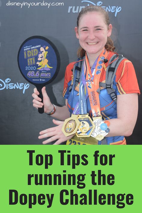 Dopey Challenge Tattoos, Run Disney Outfits, Challenge Tattoo, Disney 5k, Dopey Challenge, Disney Races, Disney Challenge, Race Outfit, Princess Half Marathon