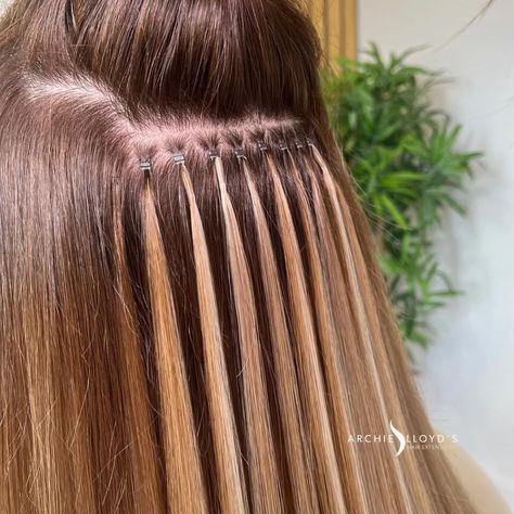 Under the Hood with Nano Bonds✨ When applying any form of hair extensions it is so important that you have clean sections to avoid any sort of pulling or tension! This is a perfect example of how nano bonds should look under the hood- clean sectioning, perfect spacing between beads and beads are secure💫 We teach how to do the above in all of our training courses, both online and in person. To find out more DM 'TRAINING’ Nano Hair Extensions, Beaded Hair Extensions, Extensions Hair, Hair Beads, Hello Gorgeous, Loose Hairstyles, Color Ring, Training Courses, Hair Extension