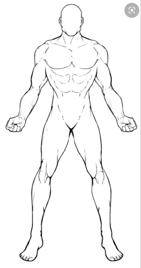 Super Hero Drawing Reference, Male Body Outline, Oc Sketchbook, Male Body Drawing, Human Body Drawing, Drawing Superheroes, Comic Book Drawing, Pencil Sketch Images, Human Anatomy Drawing