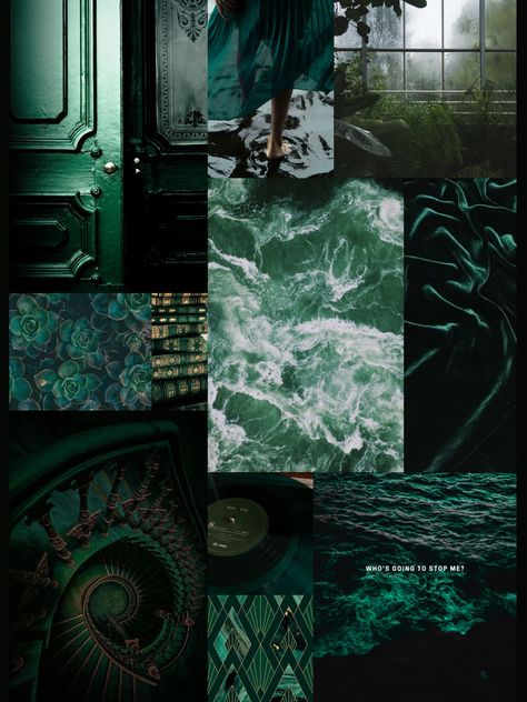 Emerald Mood Board, Emerald Green Mood Board, Mood Boards Green, Emerald Green Aesthetic Vintage, Dark Green Mood Board, Emerald Green Branding, Emerald Green Asthetics, Dark Emerald Green Aesthetic, Scheele's Green