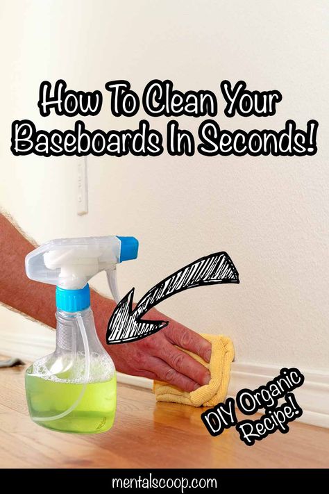 Clean Black Mold, Clean Baseboards, Miniature Cows, Cleaning Baseboards, Christmas Cleaning, Cleaning Maid, Natural Disinfectant, Science Skills, Diy Cleaning Solution