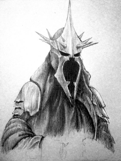 The Lord Of The Rings, Drawing, Witchking Of Angmar Wallpapers HD ... Lord Of The Rings Drawing, Tolkien Drawings, Rings Drawing, Tolkien Artwork, Pencils Drawings, Witch King, Rings Tattoo, Witch King Of Angmar, Elf Drawings