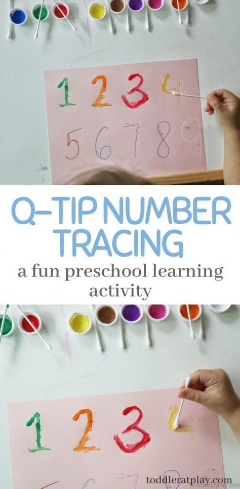 Prek Activities At Home, Homeschooling Toddlers, Preschool Classroom Setup, Number Crafts, Online Preschool, Tracing Activity, Number Activity, Number Tracing, Numbers Preschool