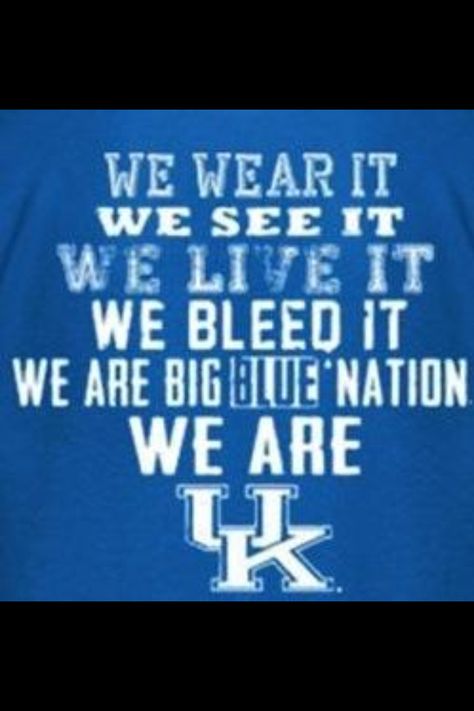 Wildcats... Think About It... :)) #BBN Uk Wildcats Basketball, Uk University, University Of Ky, Kentucky Sports, Cheer Signs, Kentucky Wildcats Basketball, Wildcats Basketball, Uk Basketball, Kentucky Girl