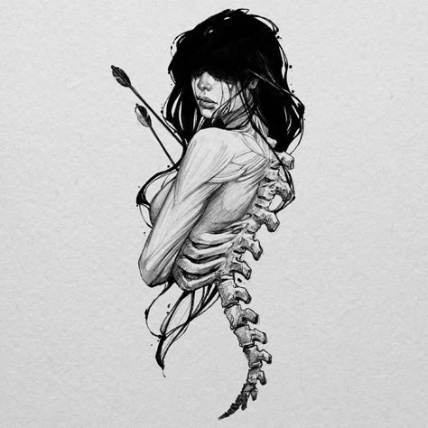 The beginning of the end Tato Flash, Arte Peculiar, More Tattoo, Zodiac Tattoo, Tattoo Style Drawings, Dark Art Tattoo, Simple Tattoo, Tattoo Art Drawings, Dark Art Drawings