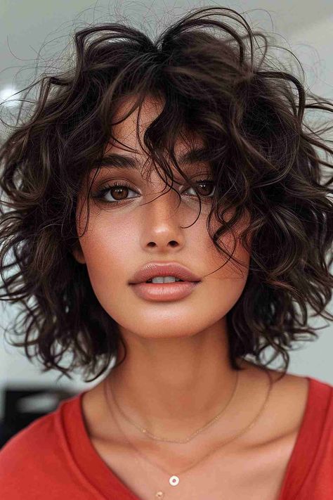 Relaxed Glamour, Short Wavy Haircuts, Curly Lob, Shoulder Length Curly Hair, Natural Curly Hair Cuts, Bob Haircut Curly, Curly Hair Photos, Wavy Haircuts, Short Curly Haircuts