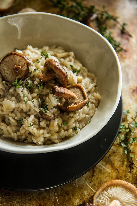 Shitake Mushroom Risotto | HeatherChristo.com #Vegan #glutenfree #cleaneating Mushroom Risotto Recipes, Shitake Mushroom, Risotto Recipe, Mushroom Risotto, Lake Shore, Allergy Free Recipes, Risotto Recipes, Shiitake Mushroom, Jambalaya