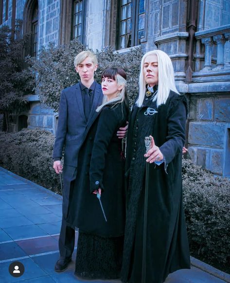 Lucius Malfoy Costume, Malfoy Costume, Narcissa Malfoy, Harry Potter Cosplay, Lucius Malfoy, Harry Potter Costume, Harry Potter Party, Tom Felton, Amazing Cosplay