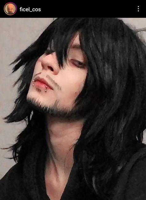 Aizawa In Real Life, Aizawa Shouta Fanart X Yn, Aizawa Makeup, Erasermic Cosplay, Bnha Cosplay, Aizawa X Yn, Aizawa Cosplay Makeup, Realistic Aizawa Fanart, Hot Aizawa Shouta