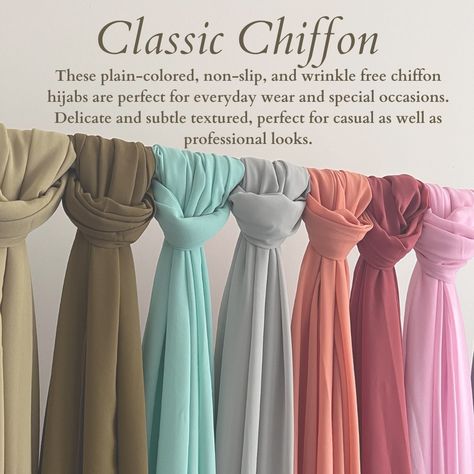 At our small hijab business, we take pride in offering high-quality and versatile classic chiffon hijabs for the modern hijabi. Try them out today by ordering from Sarah Siraj. Which one is your favourite? Comment down below! tags: #smallbusiness #hijabfashion #hijab #hijabs #hijabi #hijabstyle #hijabis #modestfashion Something Big Is Coming Teaser, Hijab Business, Abaya Shop, Hijab Brand, Hijab Store, Hijab Colors, Color Design Inspiration, Hijab Designs, Hijab Collection