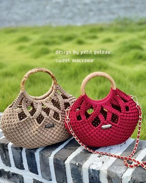 Crochet Tote Bag Pattern for Adventures Macrame Bags Tutorial, One Skein Crochet, Chevron Crochet, Diy Crochet Bag, Free Crochet Bag, Crochet Bag Pattern Free, Crochet Circles, Crochet Handbags Patterns, Crochet Tote Bag