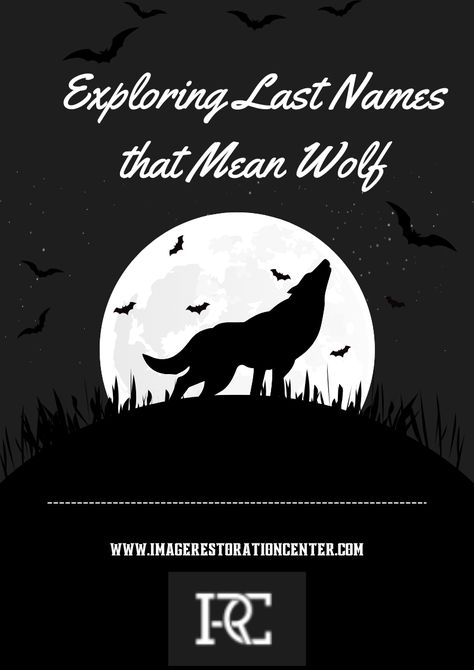 Are you looking for a last name that carries the mystique and power of the wolf? Look no further! In this article, we will explore various last names and surnames that have meanings related to wolves. Whether you want a name that symbolizes strength, nobility, or even a little hint of the wild, we have got you covered. Names Meaning Wolf, Names That Mean Wolf, Last Name Meaning, Sims Inspiration, Wolf Images, Genealogy Resources, Photo Restoration, The Orator, Last Names