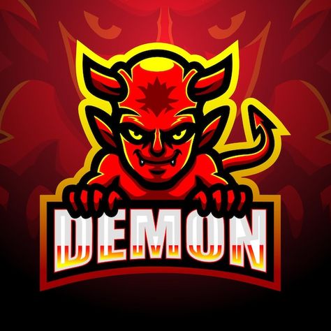 Vector ilustración de esport de mascota ... | Premium Vector #Freepik #vector #diablo-logo #demonio #diablo #logo-juegos Premium Vector, ? Logo