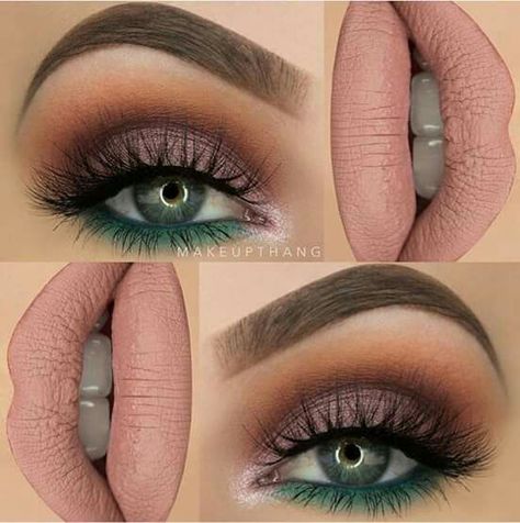 Eye Makeup Pictures, Green Makeup, Eye Makeup Steps, Makijaż Smokey Eye, Stunning Makeup, Makeup Eye Looks, Eye Makeup Art, Makeup Designs, Smokey Eye Makeup