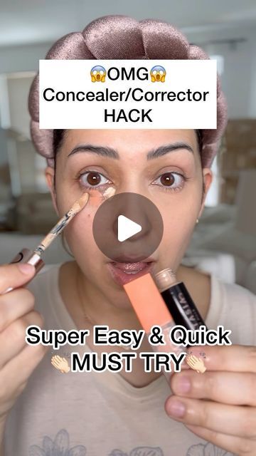 Makeup Concealer Tutorial, Concealer Tips How To Apply, Concealer Hacks, Peach Corrector, Peach Concealer, Concealer Tips, Concealer Tricks, J Makeup, Cakey Makeup