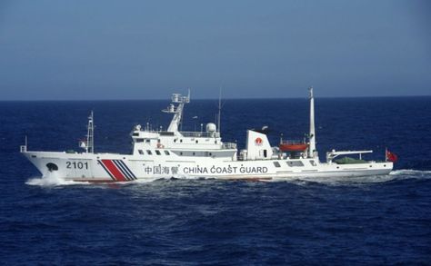 Navy Official: China Training for 'Short Sharp War' with Japan - USNI News Nanyang Technological University, Coast Guard Ships, Navy Coast Guard, Philippine Star, Subic Bay, Man Made Island, Military News, South China Sea, Army & Navy