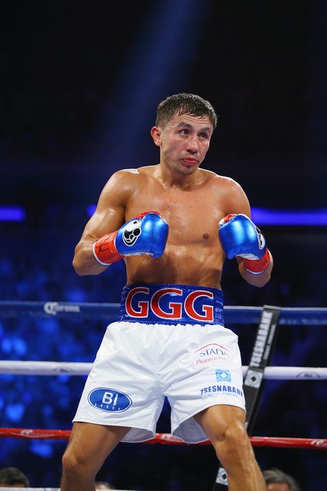 Ggg Boxing, Triple G, Gennady Golovkin, Boxing Images, Ufc Boxing, Boxing Posters, Boxing History, Andre The Giant, Boxing Champions