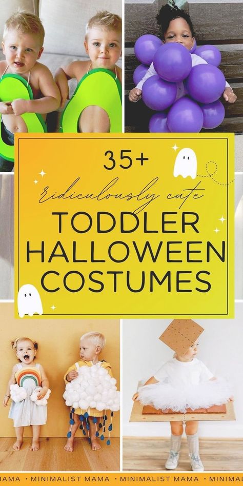 Searching for creative toddler Halloween costumes and ideas? These cute toddler costumes are a must-see and include both diy toddler costumes & ones you can easily Amazon, too!  Whether you're looking more for totally hilarious or more unique toddler Halloween costumes, these top picks really are the best toddler halloween costumes for 2024! Unique Toddler Costumes, Toddler Halloween Costume Ideas, Best Toddler Halloween Costumes, Cute Toddler Costumes, Halloween Costumes For Toddlers, Cute Toddler Halloween Costumes, Costumes For Toddlers, Unique Toddler Halloween Costumes, Disfraz Star Wars