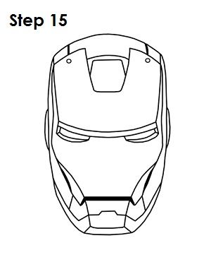 Ironman Drawing Easy, Iron Man Mask Drawing, Iron Man Dibujo, Simple Iron Man Drawing, Iron Man Drawing Easy, Iron Man Helmet Drawing, Iron Man Drawing Cartoon, Ironman Tattoo, Iron Man Quotes