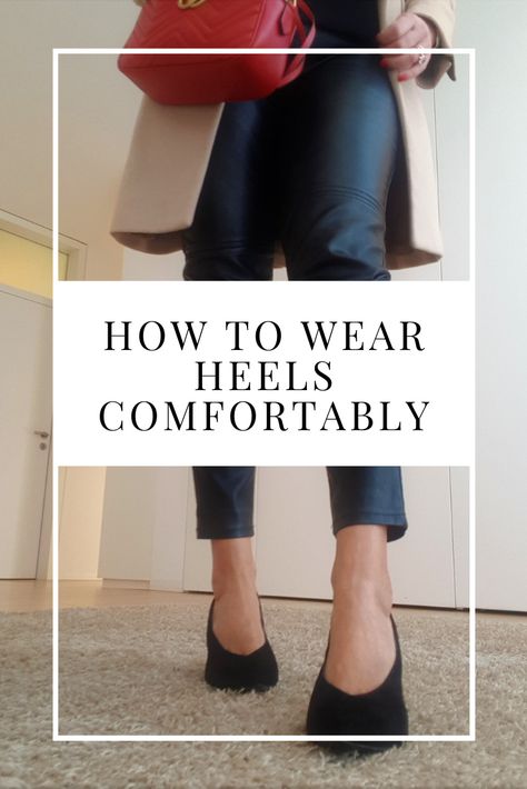 How To Wear Heels Comfortably: Practical Tips — No Time For Style What To Wear Instead Of Heels, Strap Pumps Outfit, Ankle Strap Heels Outfit, Pump Outfits, Strap Heels Outfit, Wear Heels Comfortably, Comfortable Pumps, How To Wear Heels, Work Heels