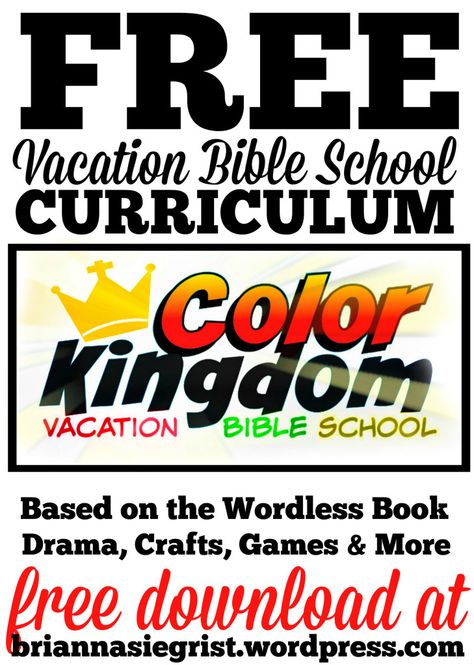 If you're in the position to minister to children, I'd love to give you something.  This 5 day VBS curriculum teaches children from all backgrounds the story of creation, sin, and redemption, bring... Story Of Creation, Vacation Bible School Themes, Sunday School Curriculum, Wordless Book, Children Church, Story Images, Vbs Ideas, Bible Games, Ministry Ideas