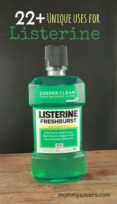 Uses For Listerine, Listerine Mouthwash, Vicks Vaporub Uses, Sweaty Hands, Uses For Vicks, Vicks Vaporub, Household Cleaning Tips, Tooth Decay, Mouthwash