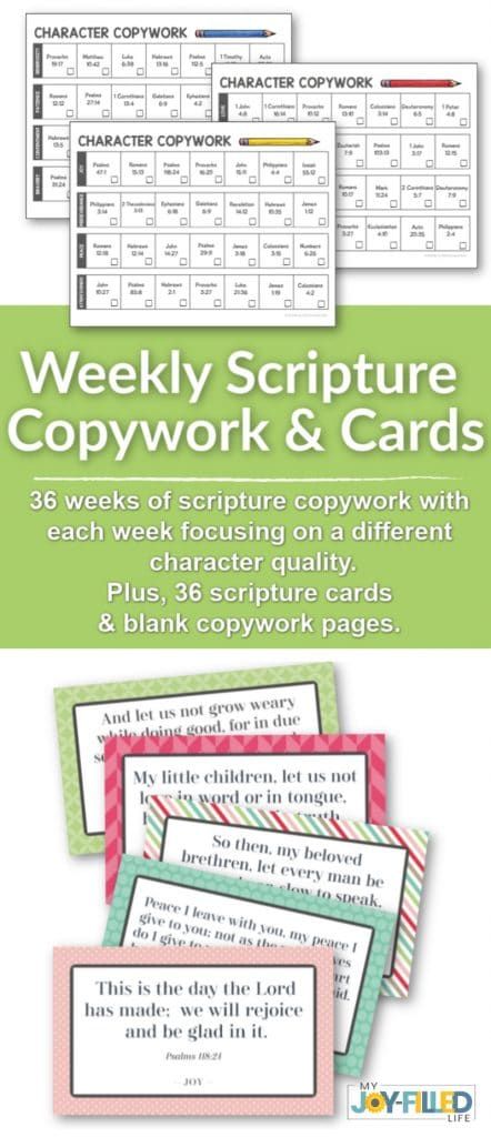 FREE Weekly Scripture Copywork Printables. #fhdhomeschoolers #freehomeschooldeals #copyworkprintables #scripturecopywork #weekly scripture #scripturecards Scripture Copywork, Free Copywork, Weekly Scripture, Memorizing Scripture, Godly Character, Character Qualities, Family Bible Study, Bible Verse Memorization, Free Homeschool Curriculum