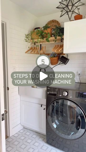 Wendy on Instagram: "Here’s 5 steps on how to deep clean your front load washing machine. This took less than 30 minutes!

I used white vinegar to clean the washing machine because it helps prevent soap scum build up, eliminates odour, mold and mildew. 

I also use baking soda in the drum as a mild abrasive to deep clean and deodorize the machine. 

If you have a front loader, be sure to clean your gaskets. To prevent mold growing, we always leave the door open to air dry after laundry days! 

Happy spring cleaning! (I started three months ago and my list doesn’t seem to end 🥲)

 story  fam taught me to use a cookie tray to catch all the dirty water from my washer. Genius. 

#springcleaning #washingmachine #cleaningmotivation #cleanwithme" Washer Cleaner Diy Top Loader, Cleaning Front Loader Washing Machine, How To Clean Washing Machine, Deep Clean Washer Machine, Deep Clean Washing Machine Top Loader, Clean Front Loader Washing Machine, Mildew Smell Out Of Washing Machine, Deep Clean Washing Machine Front Loader, Clean Washing Machine Front Loader Baking Soda Vinegar