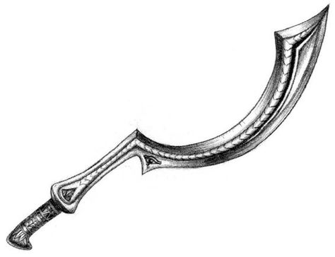 Ken's Khopesh, beautiful crescent weapon, suitable for a sexy pirate like himself. Khopesh Tattoo, Khopesh Fantasy, Watches Logo, Egyptian Tattoo, Black Comics, Tattoo Stencil Outline, Knife Art, Tattoo Stencils, Assassins Creed