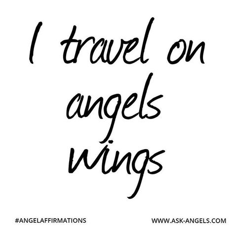 Where every you go bring the love and light of the Angels with you... Travel on Angels wings!! ❁ ✽ ॐ ✽ ❁ ✧ #angelsoflove #angelaffirmations #travelwithlove #askangels #angelprayers #angelsoflight Angel Quotes Wings, Travel Tattoo Quotes, Protected By Angels, Wing Quotes, Divine Affirmations, Melanie Beckler, Flight Quotes, Winter Quote, Angels Wings