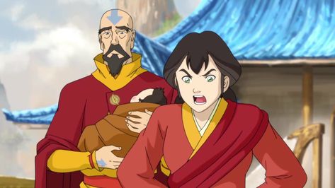 Tenzin And Pema, Korra Season 2, Avatar Legend Of Aang, Avatar Korra, Avatar Picture, The Last Avatar, The Legend Of Korra, Air Bender, Avatar The Last Airbender Art