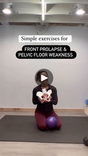 Prolapse Exercises, Bladder Prolapse, Postpartum Fitness, Deep Core, Core Exercises, Side Plank, Glute Bridge, Strong Core, Daily Tasks